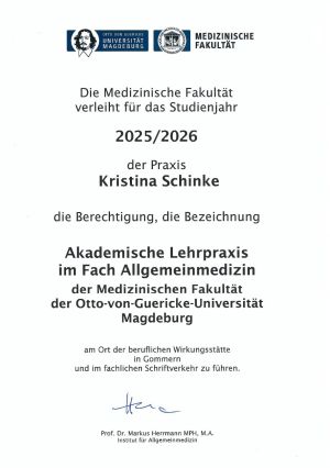 Akademische Lehrpraxis Schinke